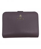 FURLAフルラ）の古着「Camelia コンパクト財布 M」｜ラベンダー