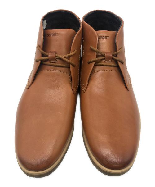 ROCKPORT（ロックポート）ROCKPORT (ロックポート) デザートブーツ ブラウン サイズ:27.5の古着・服飾アイテム