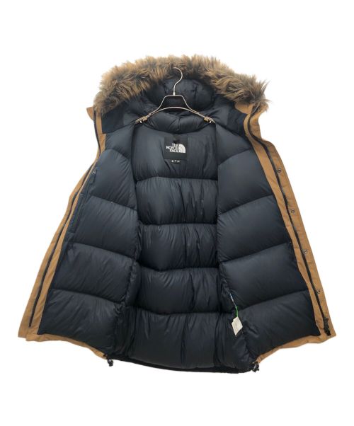 THE NORTH FACE（ザ ノース フェイス）THE NORTH FACE (ザ ノース フェイス) ダウンコート キャメル×ブラック サイズ:Mの古着・服飾アイテム