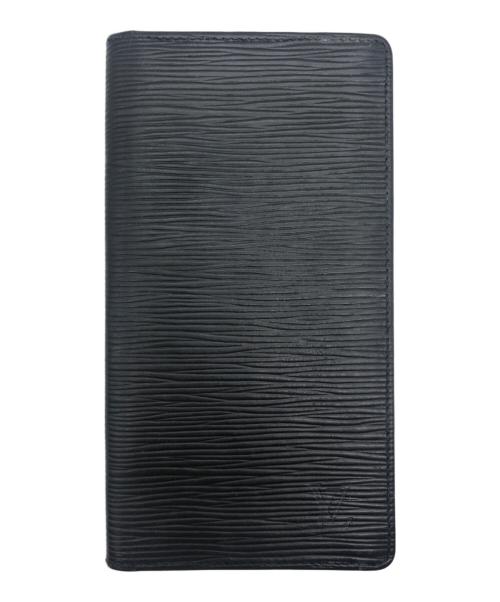 LOUIS VUITTON（ルイ ヴィトン）LOUIS VUITTON (ルイ ヴィトン) 長財布 ブラックの古着・服飾アイテム