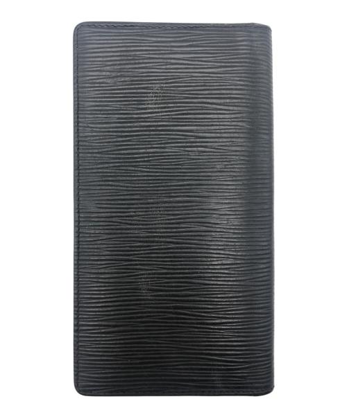 LOUIS VUITTON（ルイ ヴィトン）LOUIS VUITTON (ルイ ヴィトン) 長財布 ブラックの古着・服飾アイテム