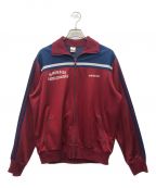 adidasアディダス）の古着「トラックジャケット」｜ネイビー×レッド