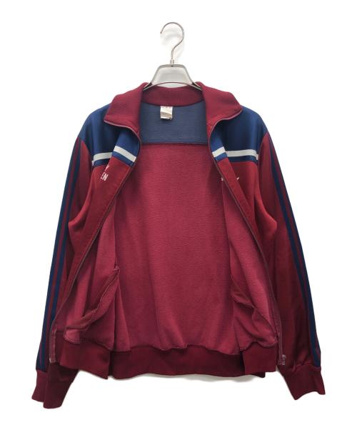 adidas（アディダス）adidas (アディダス) トラックジャケット ネイビー×レッド サイズ:XLの古着・服飾アイテム