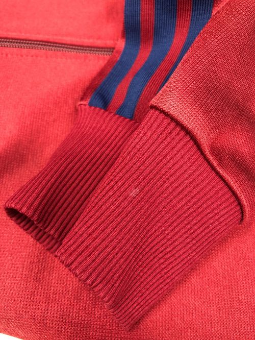 adidas（アディダス）adidas (アディダス) トラックジャケット ネイビー×レッド サイズ:XLの古着・服飾アイテム
