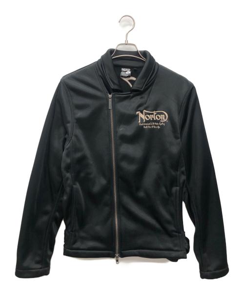 Norton（ノートン）Norton (ノートン) ダブルライダースジャケット ブラック サイズ:Lの古着・服飾アイテム