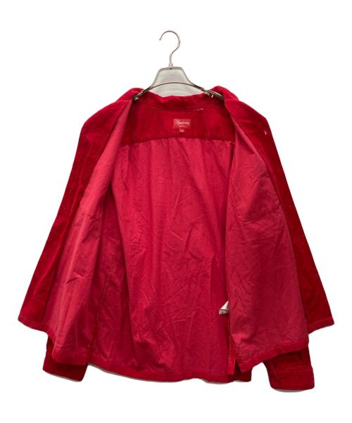 SUPREME（シュプリーム）Supreme (シュプリーム) コーデュロイシャツ レッド サイズ:XLの古着・服飾アイテム
