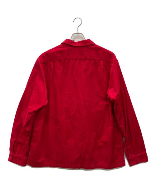 SUPREME（シュプリーム）Supreme (シュプリーム) コーデュロイシャツ レッド サイズ:XLの古着・服飾アイテム