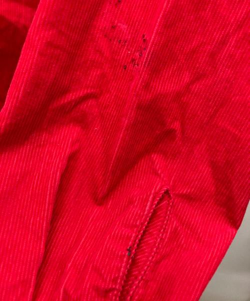 SUPREME（シュプリーム）Supreme (シュプリーム) コーデュロイシャツ レッド サイズ:XLの古着・服飾アイテム