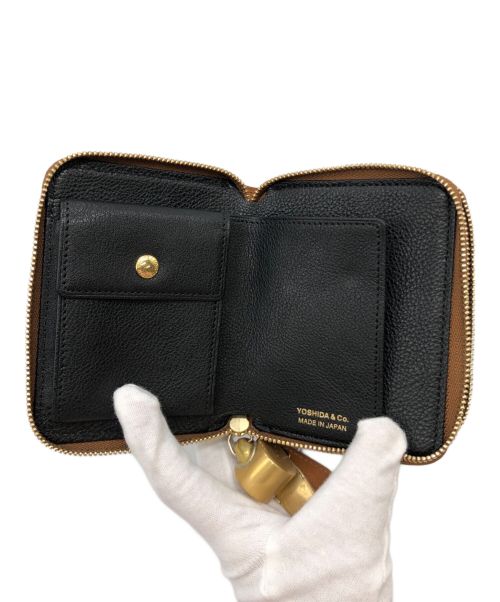 PORTER（ポーター）PORTER (ポーター) DUO PURSE ブラウンの古着・服飾アイテム