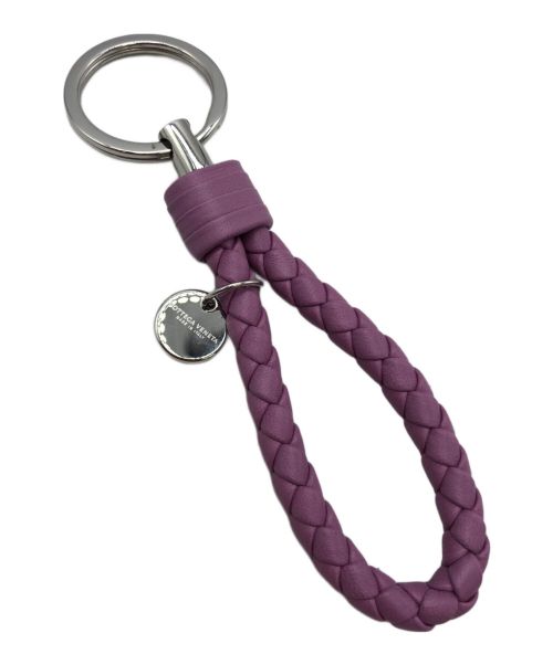 BOTTEGA VENETA（ボッテガベネタ）BOTTEGA VENETA (ボッテガベネタ) キーリング パープルの古着・服飾アイテム