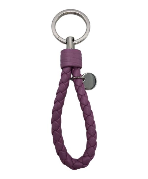 BOTTEGA VENETA（ボッテガベネタ）BOTTEGA VENETA (ボッテガベネタ) キーリング パープルの古着・服飾アイテム
