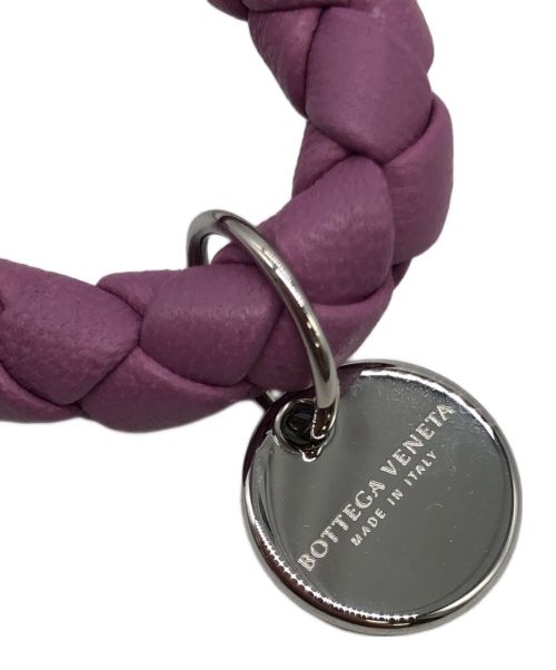 BOTTEGA VENETA（ボッテガベネタ）BOTTEGA VENETA (ボッテガベネタ) キーリング パープルの古着・服飾アイテム