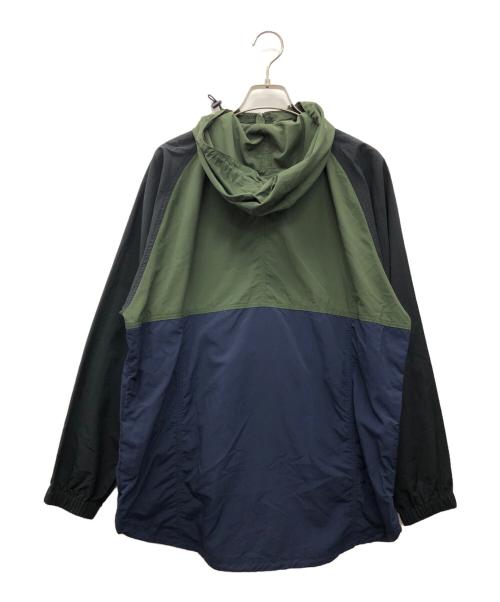 Mt. Rainier Design（マウントレイニアデザイン）Mt. Rainier Design (マウントレイニアデザイン) アノラックパーカー カーキ×ネイビー サイズ:Mの古着・服飾アイテム