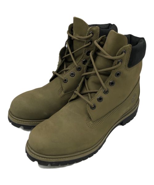 Timberland（ティンバーランド）Timberland (ティンバーランド) 6インチ プレミアム ウォータープルーフ ブーツ オリーブ サイズ:28.0の古着・服飾アイテム