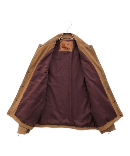 GOWEST（ゴーウェスト）GOWEST (ゴーウェスト) ダブルライダースジャケット ブラウン サイズ:Sの古着・服飾アイテム