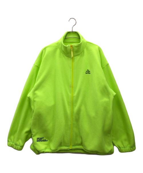 FreshService（フレッシュサービス）FreshService (フレッシュサービス) フリースジャケット イエロー サイズ:Mの古着・服飾アイテム