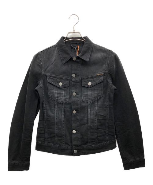 NUDIE JEANS（ヌーディー・ジーンズ）NUDIE JEANS (ヌーディー・ジーンズ) デニムジャケット ブラック サイズ:XS 未使用品の古着・服飾アイテム