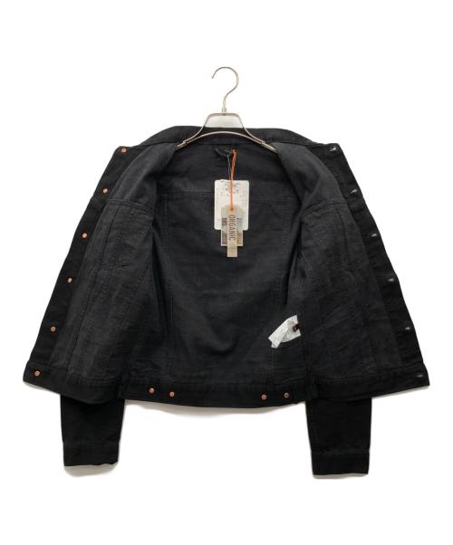 NUDIE JEANS（ヌーディー・ジーンズ）NUDIE JEANS (ヌーディー・ジーンズ) デニムジャケット ブラック サイズ:XS 未使用品の古着・服飾アイテム
