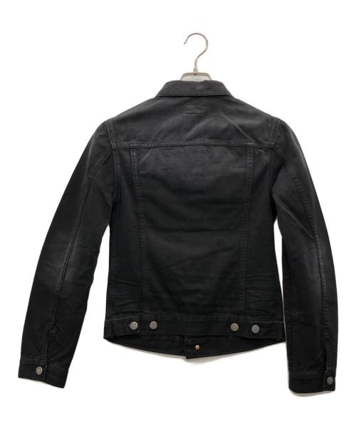 NUDIE JEANS（ヌーディー・ジーンズ）NUDIE JEANS (ヌーディー・ジーンズ) デニムジャケット ブラック サイズ:XS 未使用品の古着・服飾アイテム