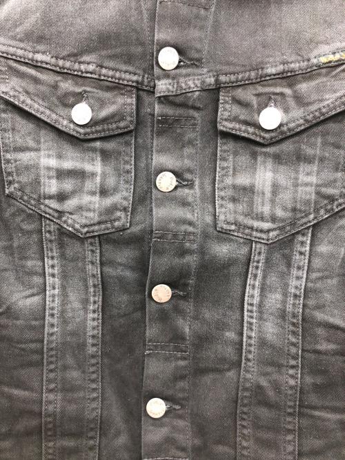 NUDIE JEANS（ヌーディー・ジーンズ）NUDIE JEANS (ヌーディー・ジーンズ) デニムジャケット ブラック サイズ:XS 未使用品の古着・服飾アイテム