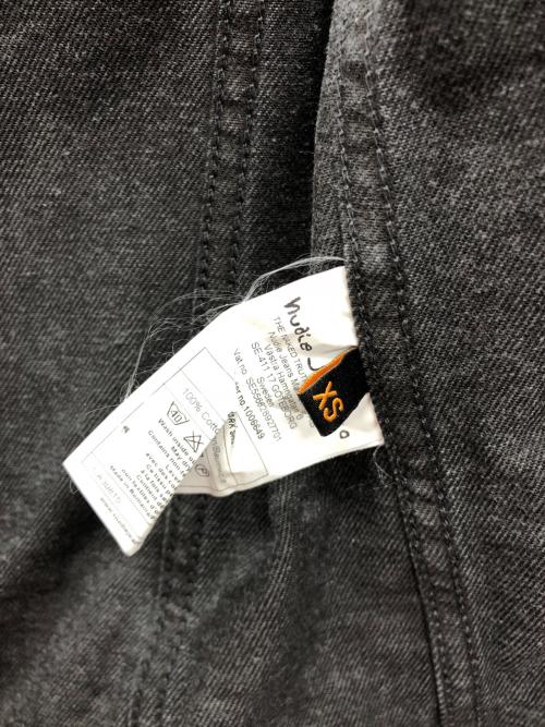 NUDIE JEANS（ヌーディー・ジーンズ）NUDIE JEANS (ヌーディー・ジーンズ) デニムジャケット ブラック サイズ:XS 未使用品の古着・服飾アイテム