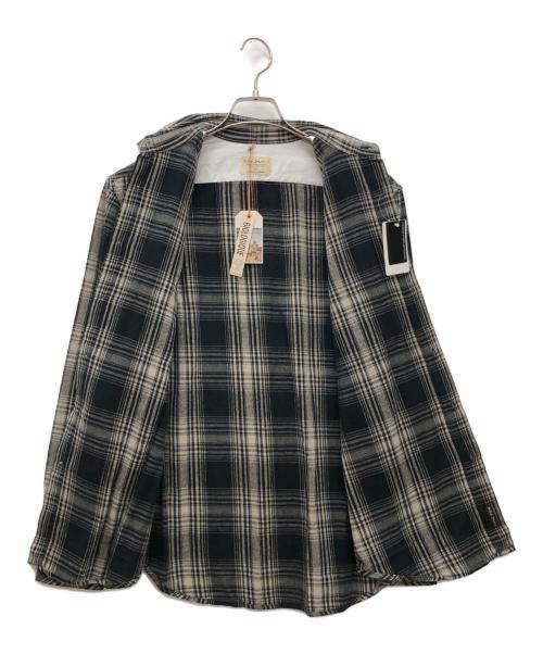 NUDIE JEANS（ヌーディー・ジーンズ）NUDIE JEANS (ヌーディー・ジーンズ) 長袖シャツ ブラック サイズ:XS 未使用品の古着・服飾アイテム