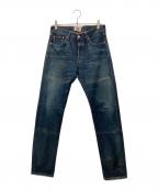 LEVI'S501リーバイス）の古着「501 レギュラーストレート デニムパンツ」｜インディゴ