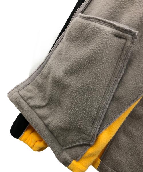 BILLIONAIRE BOYS CLUB（ビリオネアボーイズクラブ）BILLIONAIRE BOYS CLUB (ビリオネアボーイズクラブ) フリースジャケット ブラック×イエロー サイズ:XLの古着・服飾アイテム