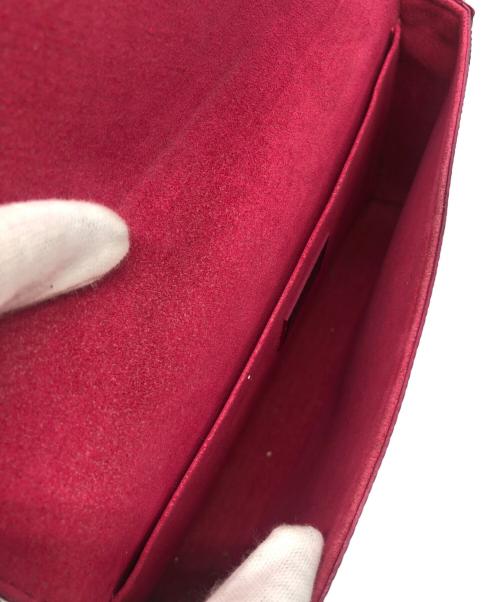 LOUIS VUITTON（ルイ ヴィトン）LOUIS VUITTON (ルイ ヴィトン) ショルダーウォレット ブラック×ピンクの古着・服飾アイテム