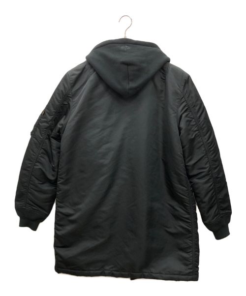 ALPHA INDUSTRIES（アルファインダストリーズ）ALPHA INDUSTRIES (アルファインダストリーズ) MA-1ジャケット ブラック サイズ:Lの古着・服飾アイテム