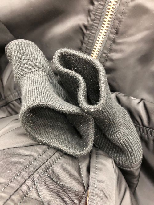 ALPHA INDUSTRIES（アルファインダストリーズ）ALPHA INDUSTRIES (アルファインダストリーズ) MA-1ジャケット ブラック サイズ:Lの古着・服飾アイテム