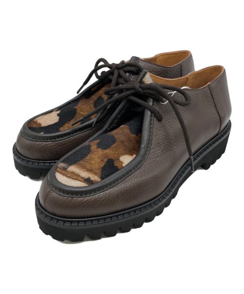 CORSO ROMA 9（コルソローマノーヴェ）CORSO ROMA 9 (コルソローマノーヴェ) 23区 (ニジュウサンク) チャッカーブーツ ブラウン サイズ:36 未使用品の古着・服飾アイテム