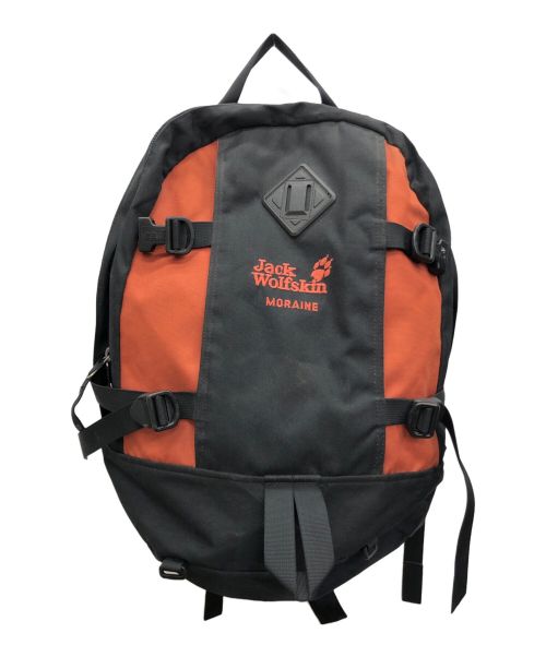 Jack Wolfskin（ジャック ウルフスキン）Jack Wolfskin (ジャック ウルフスキン) バックパック ブラック×オレンジの古着・服飾アイテム