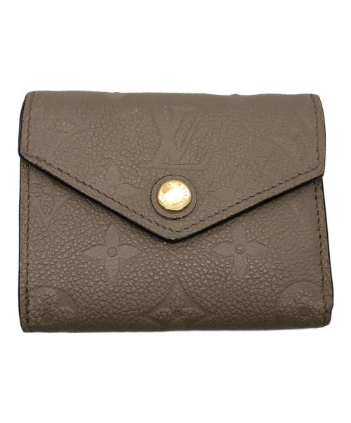 LOUIS VUITTON（ルイ ヴィトン）LOUIS VUITTON (ルイ ヴィトン) ポルトフォイユ･ゾエ モノグラム・アンプラント グレーの古着・服飾アイテム