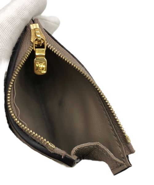 LOUIS VUITTON（ルイ ヴィトン）LOUIS VUITTON (ルイ ヴィトン) ポルトフォイユ･ゾエ モノグラム・アンプラント グレーの古着・服飾アイテム