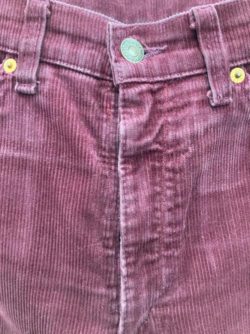 LEVI'S（リーバイス）LEVI'S (リーバイス) コーデュロイパンツ ボルドー サイズ:W34の古着・服飾アイテム