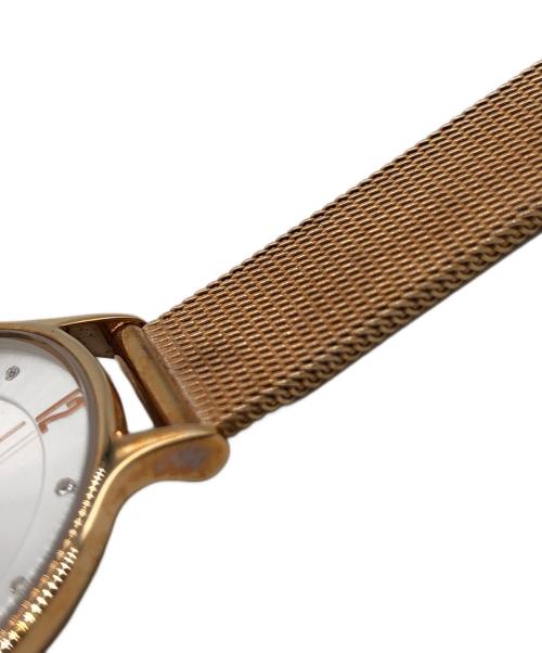 SKAGEN（スカーゲン）SKAGEN (スカーゲン) ANITA LILLE ローズゴールドトーン スチールメッシュウォッチの古着・服飾アイテム