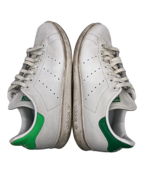 adidas（アディダス）adidas (アディダス) STANSMITH ホワイト×グリーン サイズ:24.5の古着・服飾アイテム