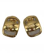 Salvatore Ferragamoサルヴァトーレ フェラガモ）の古着「イヤリング」｜ゴールド