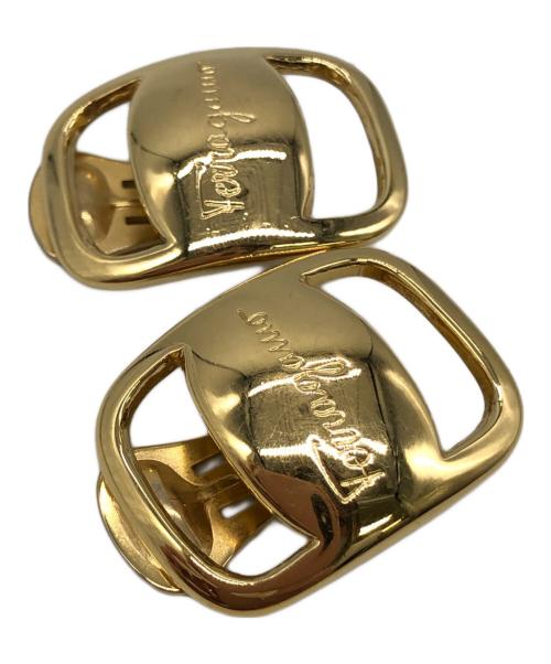 Salvatore Ferragamo（サルヴァトーレ フェラガモ）Salvatore Ferragamo (サルヴァトーレ フェラガモ) イヤリング ゴールドの古着・服飾アイテム