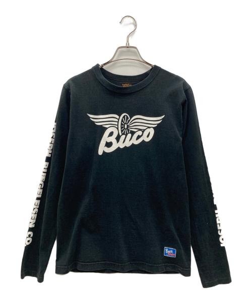 THE REAL McCOY'S（ザ・リアルマッコイズ）THE REAL McCOY'S (ザ・リアルマッコイズ) 長袖Tシャツ ブラック サイズ:36の古着・服飾アイテム