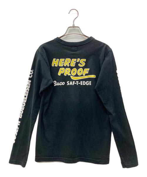 THE REAL McCOY'S（ザ・リアルマッコイズ）THE REAL McCOY'S (ザ・リアルマッコイズ) 長袖Tシャツ ブラック サイズ:36の古着・服飾アイテム