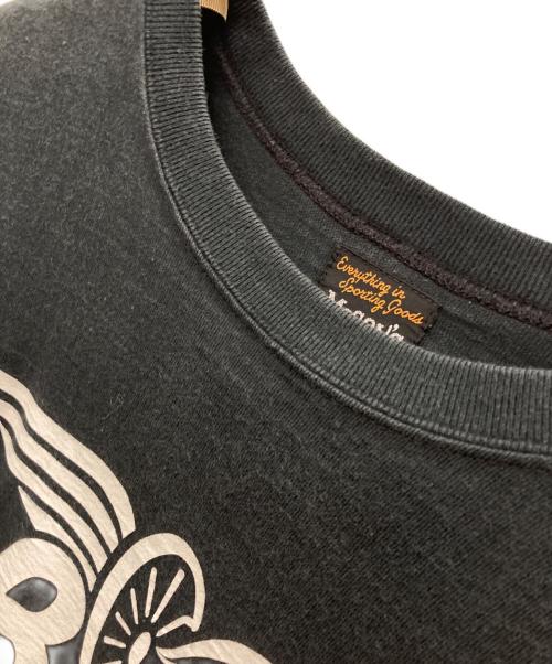 THE REAL McCOY'S（ザ・リアルマッコイズ）THE REAL McCOY'S (ザ・リアルマッコイズ) 長袖Tシャツ ブラック サイズ:36の古着・服飾アイテム