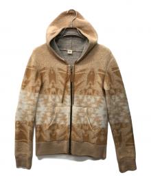 Ron Herman（ロンハーマン）の古着「ジップパーカー」｜ブラウン