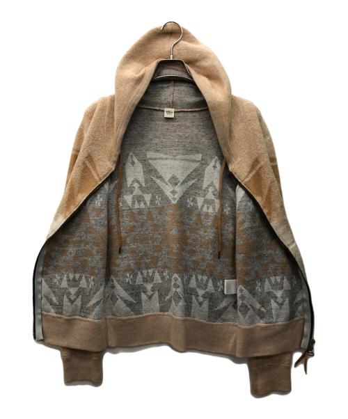 Ron Herman（ロンハーマン）Ron Herman (ロンハーマン) ジップパーカー ブラウン サイズ:Sの古着・服飾アイテム