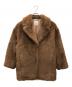 自由区（ジユウク）の古着「TEDDY ボアコート」｜ブラウン