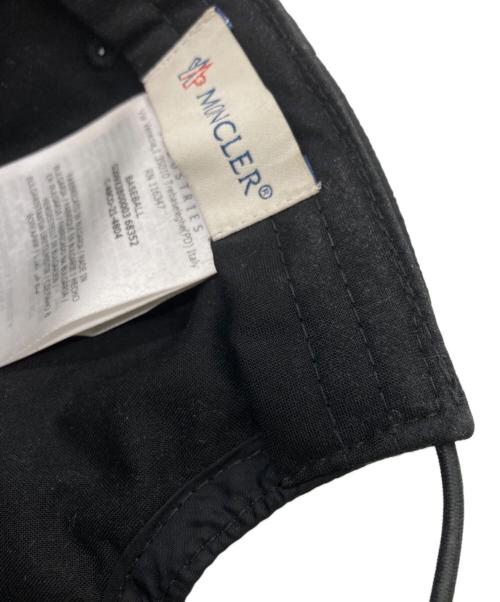 MONCLER（モンクレール）MONCLER (モンクレール) キャップ ブラックの古着・服飾アイテム