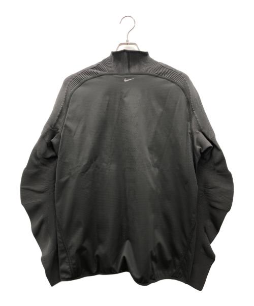 NIKE（ナイキ）NIKE (ナイキ) UNDERCOVER (アンダーカバー) エンジニアニット コンビ ストレッチ ジャケット グレー サイズ:XL 未使用品の古着・服飾アイテム