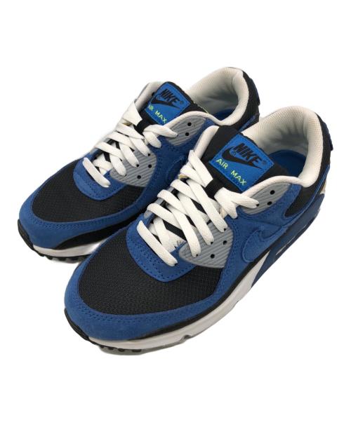 NIKE（ナイキ）NIKE (ナイキ) AIR MAX90 ブルー×ブラック サイズ:26.5cmの古着・服飾アイテム