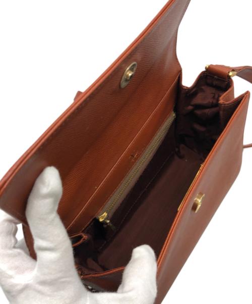 VALENTINO GARAVANI（ヴァレンティノ・ガラヴァーニ）VALENTINO GARAVANI (ヴァレンティノ・ガラヴァーニ) ショルダーバッグ キャメルの古着・服飾アイテム